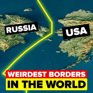Many borders around the world are bizarre, and today we'll take a closer look at some of the world's most unusual and distinctive borders. Borders hold a lot of significance geographically, politically, historically, and culturally. They separate countries and can hold real significance for our world. Sometimes marked by flags, checkpoints, guards, or violence, borders can look different depending on the place. Whether formed through conflict or cooperation, whether agreed upon or disputed, bord