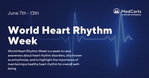World Heart Rhythm Week is a week to raise awareness about heart...