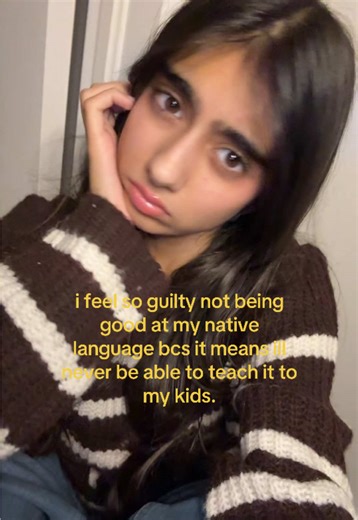 and for disappointing my parents #immigrantparents #secondgen #indian #gujju #relatable i feel so guilty about not properly speaking my native language