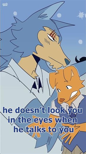 Jack and Collot discuss Legosi #furry #animation #art #BEASTARS #legosi