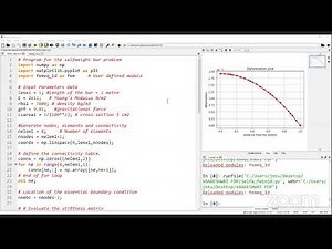 Day 5 FDP MECH" FEM Programming & Methodology with Python"