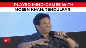 8.3K views · 783 reactions | Former Indian batsman master-blaster Sachin Tendulkar recalled how he always loved bowling fast in the nets. Interacting with fans on 25th anniversary of desert storm innings against Australia in Sharjah, Sachin Tendulkar also revealed how he used to play mind games against Pakistan batsman Moeen Khan. Listen to the interesting conversation. Video: ANI | The Times of India | Facebook