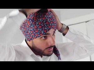 East African Sikh Turban tutorial from Gurdit TrendySingh