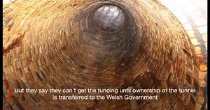 🛤 The old railway tunnel has been sealed up since the '60s but there are plans to open it up for cyclists and walkers Rhondda Tunnel Society | BBC Wales News