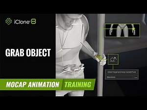 Ways to Maintain Target Reach Offset for Object Movement | Mocap Animation Course | iClone 8