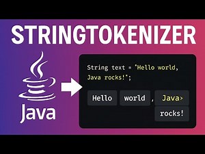StringTokenizer in Java