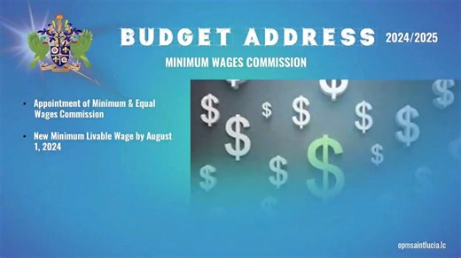 178K views · 27 reactions | Minimum Livable Wage BUDGET ADDRESS 2024/2025 | Government of Saint Lucia | Facebook