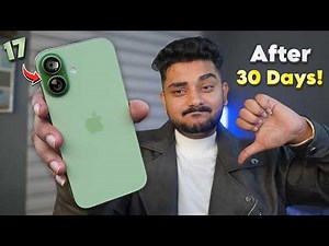 iPhone 17 After 1 Month – Real-Life Review! Camera, Battery, Gaming & Performance 🔥