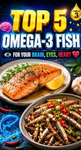 5 Omega 3 Rich Fish That Support Healthy Eyes a Strong Heart and a Sharper Mind
