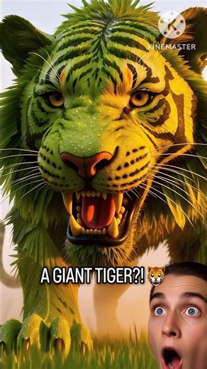 After the Lion… A Giant Tiger?! 🐅🌿