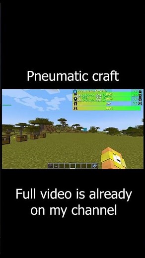 Pneumatic craft. Part 3. Advance level. Tutorial / guide 1.20.1 (minecraft java edition)