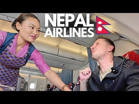 Nepal Airlines Business Class in 2025 - Once DANGEROUS and now LOVED!