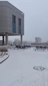 First snowfall… ❄️ at SUNY New Paltz #sunynewpaltz #hudsonvalley | SUNY New Paltz
