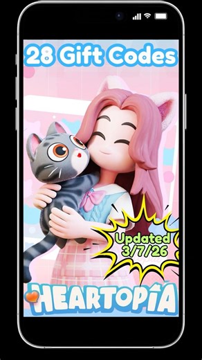28 FREE Gift Codes for Heartopia! Updated 3/7/26!