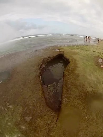 Jacuzzi Natural em Barra de Cunhaú - Filmagem Subaquática com GoPro