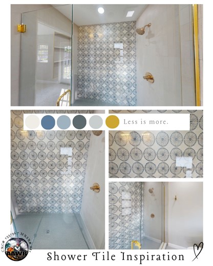 🔥 When tile becomes the focal point, the entire bathroom changes. This shower design shows how bold yet refined tile selections can elevate a space and add lasting character. From clean lines to rich textures, it’s proof that the right details make all the difference. #TileTrends #ShowerDesign #BathroomInspo #ModernBathroom #HomeImprovement | All American Water Restoration, Inc.