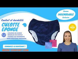 Les Culottes en éponge, indispensables pour vivre mieux le port de couches