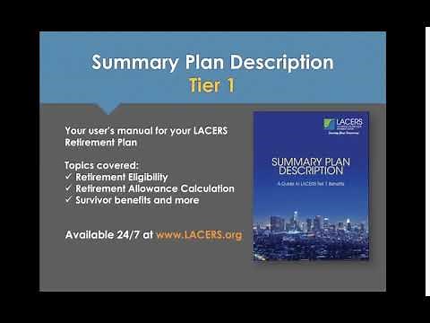 Understanding Your Retirement - Los Angeles City Employees' Retirement System