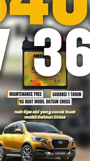 Starter Mobil Datsun Cross mulai berat? Cek voltase akinya sekarang! 🚗⚠️