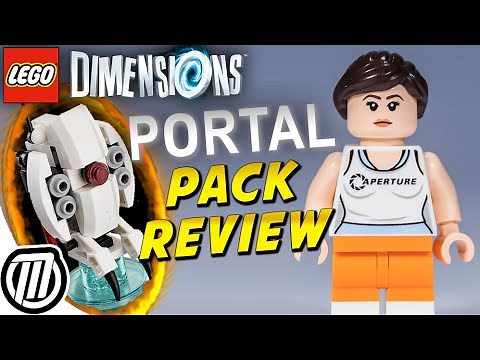 LEGO Dimensions: PORTAL 2 Level Pack Gameplay & Review!! (PS4 1080p)