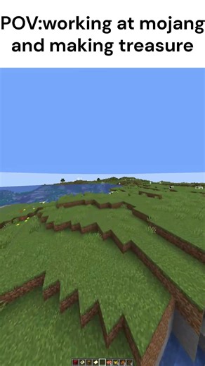 Mojang's take on treasure map creation #minecraft #minecraftmemes #minecraftshorts