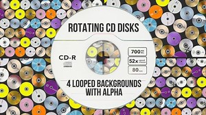 Rotating CD Disks Background