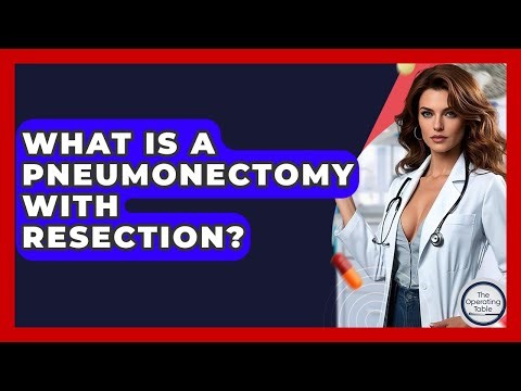 What Is A Pneumonectomy With Resection? - The Operating Table