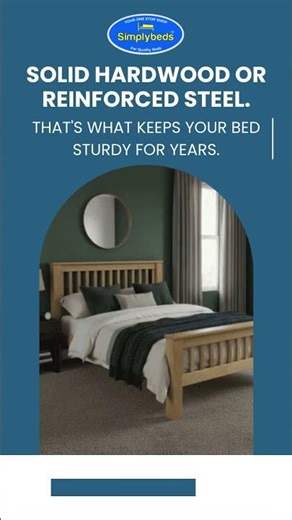 Solid Beds with a Strong Foundation #buylocaluk #simplybedsuk
