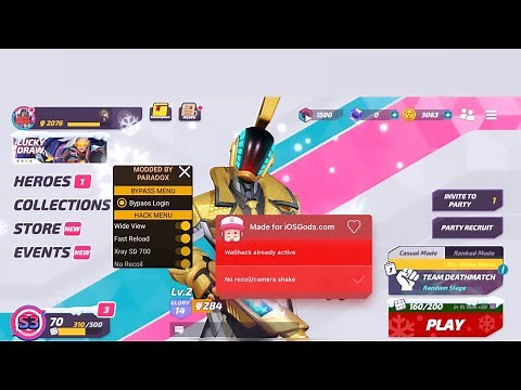 T3 Arena Mod Menu