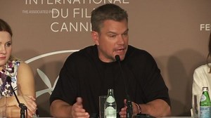 Matt Damon feels "overwhelmed" at Cannes