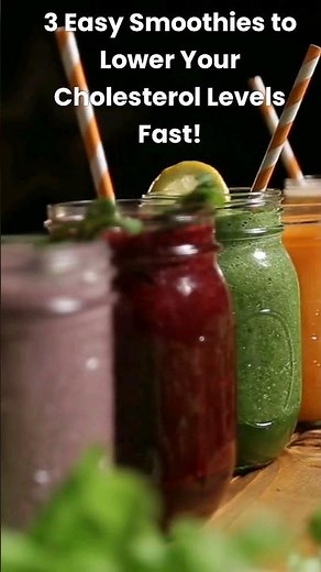 3 powerful smoothies to help lower cholesterol levels