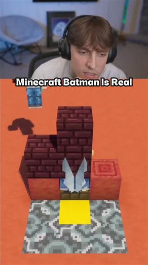 Dr Donut Reacts How To Make A Batman Mask In Minecraft