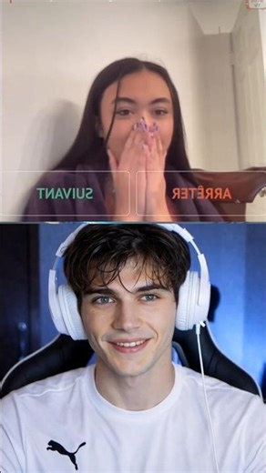 Girl shocked boy rocked #shorts #omegle #ometv #shortsviral