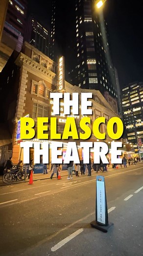 Norberto Briceño on Instagram: "Kinda Interesting Things #150: The Belasco Theatre On West 44th Street, in the heart of Broadway, you’ll come across this NYC landmark that is currently housing the Broadway musical @maybehappyending. Constructed 117 years ago in 1907, this Broadway theater first opened as the Stuyvesant Theater. Designed by George Keister, the building was constructed in the neo-Georgian architectural style. Two years later in 1909, the theater expanded to include a private apar