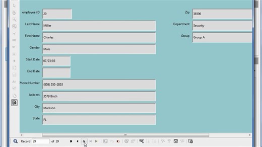 LibreOffice Base (06) Creating a form