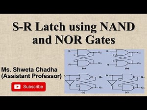 SR Latch using NAND and NOR gates