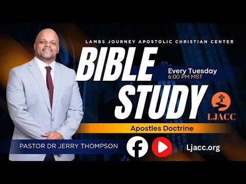 Tuesday Night Bible Study 04/14/26 Pastor Dr. Jerry Thompson "Reverence" 📱