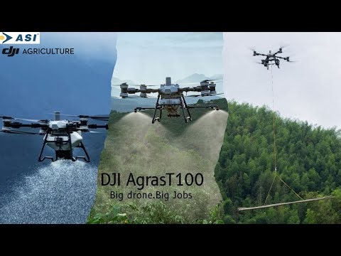 Meet the DJI Agras T100: The Muscle Behind Modern Agriculture