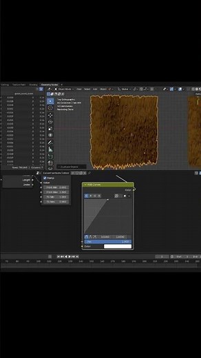 Blender tutorial Baking Fur/hair | convert Blender hair nodes to a usable mesh #blender #tips #bake