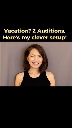Booked it on Vacation! Self Tape Setup Hack You Need to Know