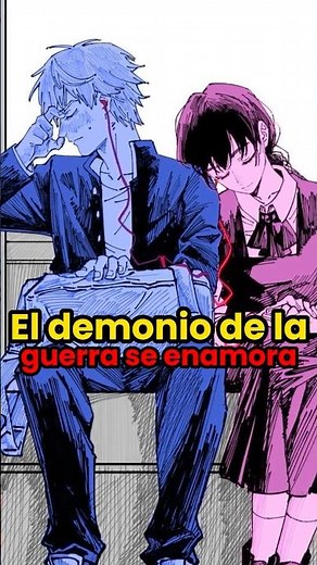 El demonio de la guerra se enamora de Denji | Película Chainsaw man Arc Reze | Denji | #chainsawman