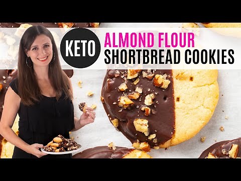 The Best Almond Flour Cookies For The Holidays: KETO SHORTBREAD COOKIES