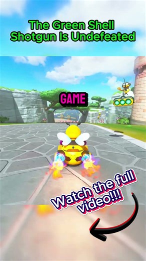 The GREEN SHELL is the BEST ITEM in Mario Kart World #mariokart #mariokartworld #nintendoswitch