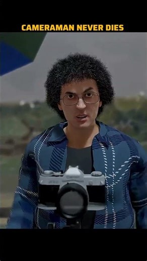 CAMERAMAN NEVER DIES 😱 #facts