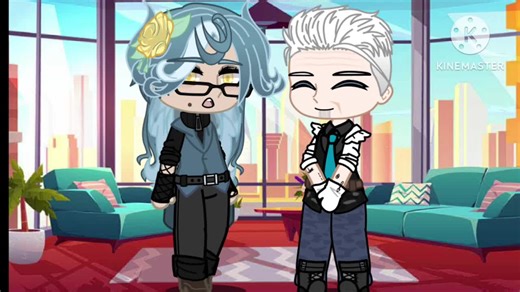 he has Narcolepsy, the old man is his father figure so he's used to it and the other one is just a background character, you'll see them a bunch in future videos -_- #oc #gachaclub #gacha #fyp #fyppppppppppppppppppppppp