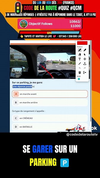 Se Garer sur Parking : Code de la Route Simplifié