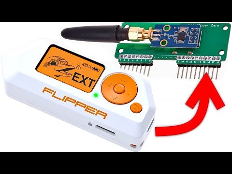 Flipper Zero External CC1101 SubGHZ module...