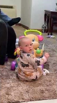 Toddler Forced to Laugh at Unfunny Joke – Cuteness Overload! 😂❤️