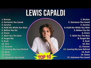 Lewis Capaldi 2025 MIX Greatest Hits - Bruises, Someone You Loved, Survive, Hold Me While You Wait
