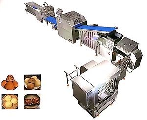 [Hot Item] Automatic Low-Cost Baking Equipment Bread Forming Machine Production Line Large Baked Goods Production Line Advanced Automated Round Bread Production Equipment